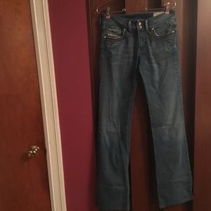 DIESEL RONHAR Jeans, 27 x 34, Distressed